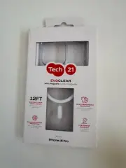 Tech21 EvoClear Case with MagSafe for iPhone 15 Pro - Clear
