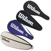 Wilson Tennis Racket Cover Bag Full Size Racquet Case Black Zip Up 2025