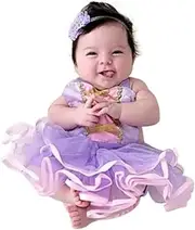 [TOZLU] Photo Props for Infant Girl, Baby Skirt Photography Props, Slip Dress for Baby Photography Studio Birth Celebration