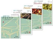 Faber Adult Piano Adventures Books 1 Set (4 Books): All-In-One Piano Course Book 1, Popular 1, Christmas 1, Classics 1
