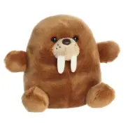Palm Pals Waldo the Walrus Plush Soft Toy 13cm Stuffed Animal by Aurora