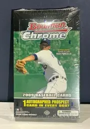 2009 Bowman Chrome Baseball Factory Sealed Hobby Box
