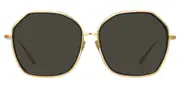 Linda Farrow ROWE LFL1432 C1 Women’s Sunglasses Gold Size 65