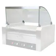 PartyHut Hotdog Roller Sneeze Guard for 11 Roller Commercial Machine Clear Cover