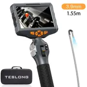 Teslong 3.9MM Lens Automotive Inspection Camera Borescope Articulating Endoscope