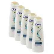 5PK Dove 320ml Shampoo Nourishing Moisture Daily Use For Normal/Dry Hair Care