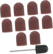 WEKADRIN 1set Drill Bit Manicure Tools for Nail Grinding Sanding Bands Compatible Electric Nail Drills for Beginners and Care