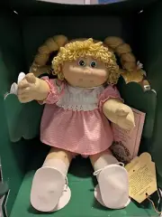 Spain Cabbage Patch Kids YELLOW PIGTAILS"I Bamboli del Campo Incantato", Mold #1