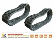 2 piece 16" narrow Rubber Track, 400x86x55 fits CASE 445 450 CT Skid Steer