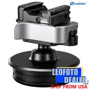 Leofoto MAB-100 Rapid-Lock Ball Head with bowl adapter for 100mm
