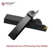 1P ZQ2525R-4 + ZQ2525L-4 Lathe Turning Tool Tool External Grooving Tool Holder