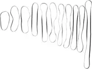 GLSTOY 11pcs Rubber Turntable Belt for Phonograph Record Player Compact and Replacement Accessories for Reduced Noise and Enhanced Performance