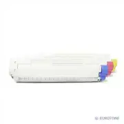 3x Eco Toner Replaces OKI 4649060 7 6 5 C532C C532M C53