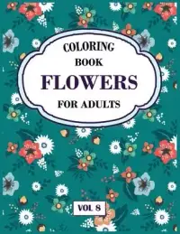 在飛比找博客來優惠-Flower Coloring Book For Adult