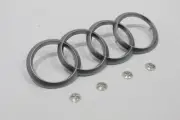 Audi A6 Allroad 4G C7 Engine Cover Audi Logo and Retaining Washers New Genuine