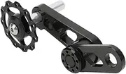 XIASABA Bike Chain Tensioner Folding Bike Chain Stabilizer Rear Derailleur Chain Guide Single Speed Chain Tensioner Red