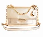 Michael Kors Ladies Shoulder Bag Cece Md Flap Pkt Shldr Pale Gold New