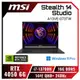 [欣亞] MSI Stealth 14Studio A13VE-073TW 純淨白 微星13代纖薄創作者電競筆電/i7-13700H/RTX 4050 6G/16G DDR5/1TB PCIe/14吋 QHD+ 240Hz/W11 Pro/全彩背光電競鍵盤