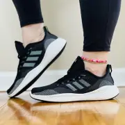Adidas Fluidflow 2.0 Women’s Sneaker Running Shoe Black Athletic #286