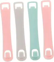[WRITWAA] 4 Pack Bra Adjuster Buckles Bra Strap Extender for Women Small Size Long-lasting for Postpartum Random