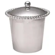 Mariposa String of Pearls - Pearled Ice Bucket with lid, nib