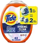 Tide Original Hygienic Clean Heavy 10x Duty Power PODS Laundry Detergent Pacs ✅✅