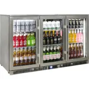 New Outdoor Rhino ENVY 3 Door Bar Fridge Coldest Beer 43ºC+ Best Alfresco 316 Ma