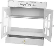 HAKIDZEL Over The Toilet Storage Mount Bathroom Cupboard Cosmetics Storage Organizer