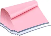 Bolsas De Envio De Color Rosa Claro 4 Sobres De Correo Fuertes Embalaje Boutique