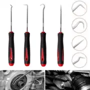 4pcs 160mm Car Oil Seal Screwdrivers Removal Hook O-Ring Seal Gasket Puller Set (for: Mitsubishi)