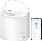 CATLINK Cat Water Fountain with Wireless Pump, 91.71oz/2.6L, Ultra Quiet, Ultrafiltration, Health Monitoring, for Cat Inside, App Control, Automatic Pet Drinking Fountains, CATLINK Pure 2