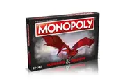 Monopoly Dungeons & Dragons Edition Family Teens Themed Tabletop Board Game 12y+