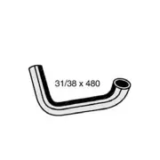 Superspares Bottom Hose Length 480mm Inside Diameter 31mm Bell ID 38mm