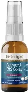 HERBS OF GOLD Activated B12 Spray Mixed Berry Oral Liquid 50ml