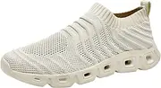 [Generic] Mens Sneaker Boots Flying Woven Lightweight Breathable Comfortable Decompression Fashion Handsome Sports Running Shoes Mens Sneaker Storage Boxes