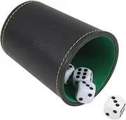 BRIGHTFUFU Iced Dice Cups Set Bar Dice Cup Game Dice Holder with Smooth Surface for Ktv Home Entertainment