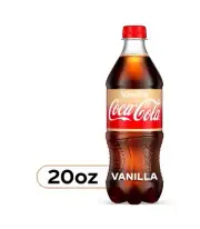 (3) Coca-Cola VANILLA Soda Pop Soft Drink 20 oz Bottles Coke Coca Cola