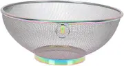 DOITOOL Metal Strainer Rice Colander Mesh Colander for Draining Cooking Rinser