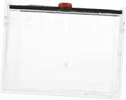 EXAOMBLE Clear Viewing Acrylic Reptile Terrarium Ventilated Breeding Box for Lizards Insects Small Reptiles Habitat Box with Airflow Design