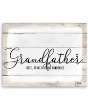 Ready2HangArt Grandfather Wrapped Canvas Wall Art by Olivia Rose
