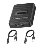 M.2 NVMe & SATA to USB C Dock Station Base Dual Protocol M.2 to USB C Adapter