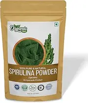 Organic ZIng Spirulina Powder 227g (Blue-Green Algae) | Natural Protein Supplement | Pack of 1-8oz