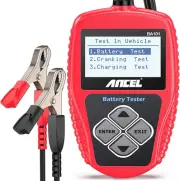 BA101 Car Battery Tester 12V - Digital Automotive Batteries & Alternator Diagnos