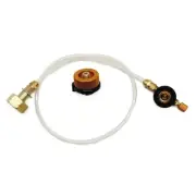 Transparent Tube Gas Stove Propane Refill Adapter Monitor Refilling Process