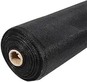 Fiberglass Insect Screen Mesh Roll - Fly Screen for Doors and Windows - Black Net 1.2m x 30m