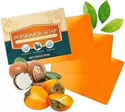 Gentle & Effective Persimmon Soap-Persimmon Soap for Body Odor, Brightening & Glow Persimmon Soap Bar, Persimmon Body Soap for Women with Tea Tree extract & Shea Butter (3)