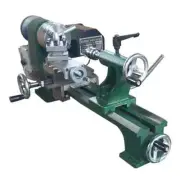 Small instrument lathe/metal working lathe/cast iron integrated 3/4 claw chuck