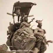 China GK Fish General Clay Figurines Limited stock Prototype of creation Model