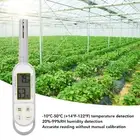 Indoor Temperature Humidity Meter Digital Dry Wet Thermometer Handheld Hygromet♫