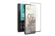 ZUSLAB Pixel 6 Pro Tempered Glass Screen Protector Film Case Friendly 9H Hardness for Google - Black